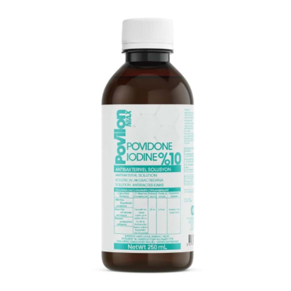 Povilon Povidon Iodine %10,5 250 ml
