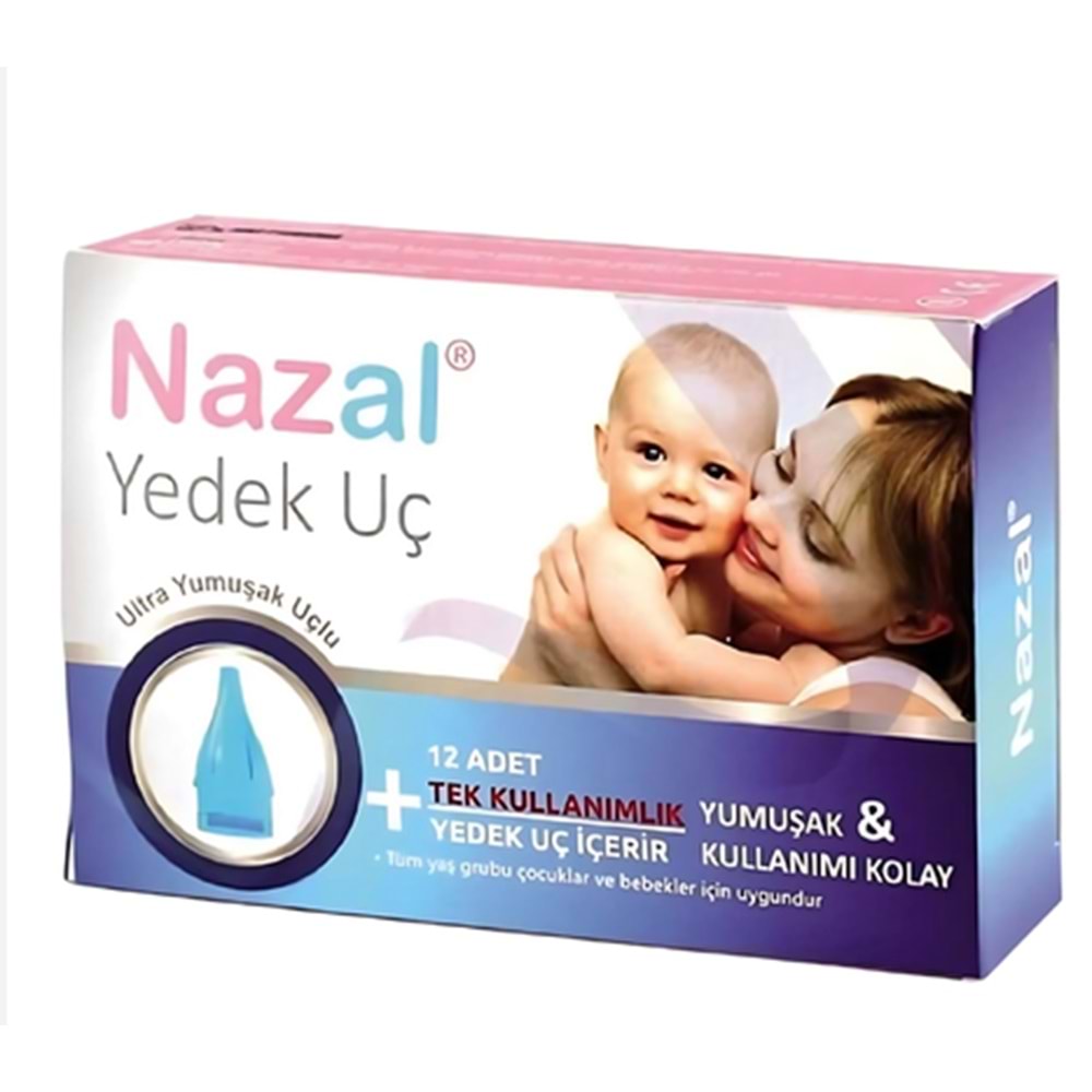 Nazal Burun Aspiratörü Yedek Uç 12'li