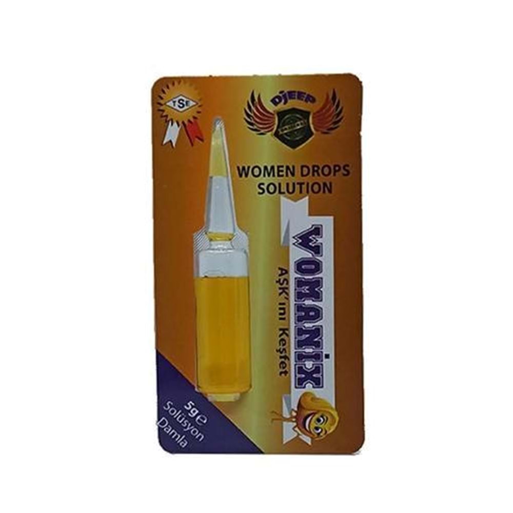 Djeep Womanix Solüsyon Kadın Damla 5 gr