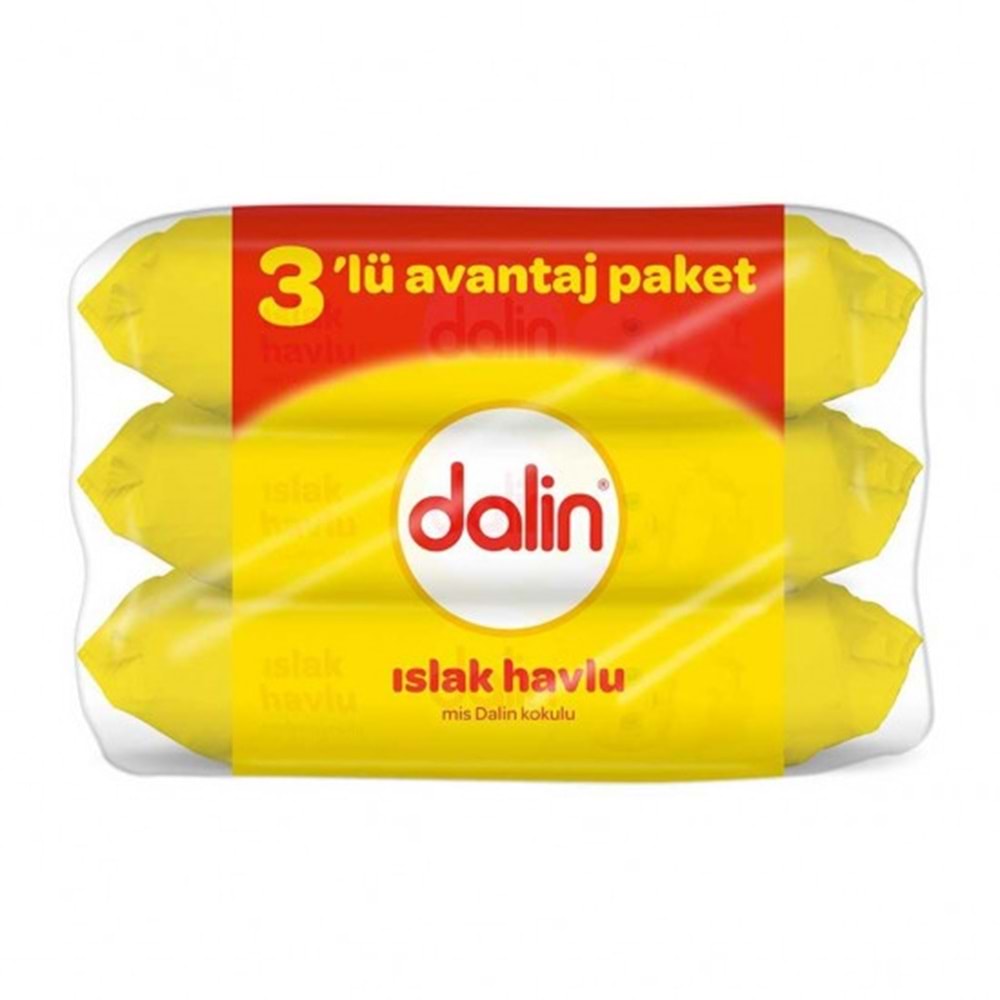 Dalin Islak Mendil 56 Yaprak - 3'lü Avantaj Paketi