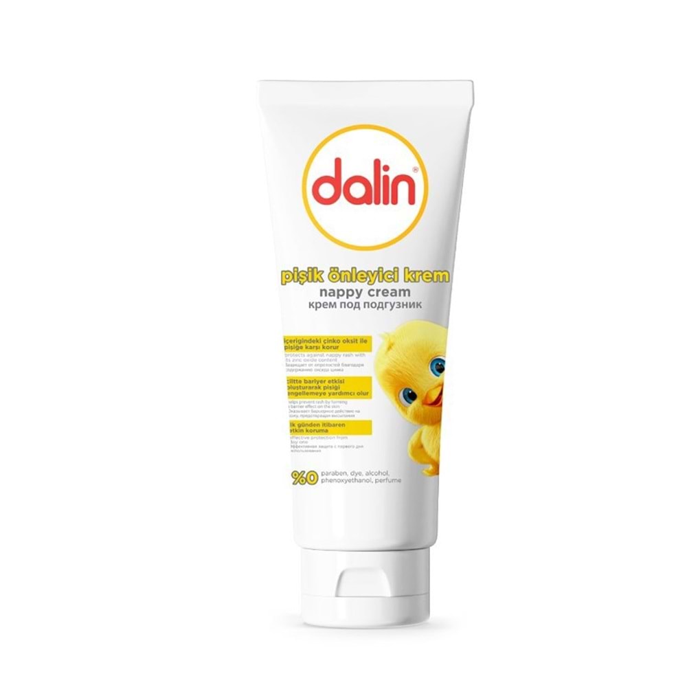 Dalin Pişik Kremi Tüp 100 ml
