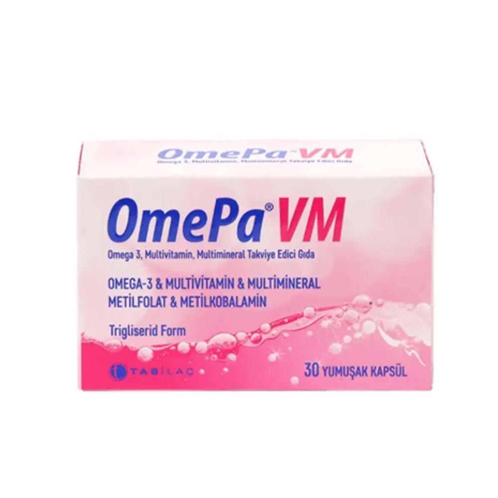 OMEPA VM 30 YUMUŞAK KAPSÜL