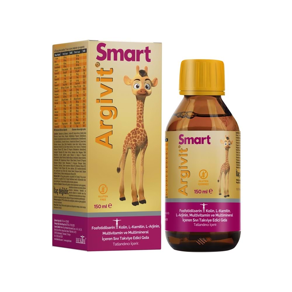 ARGİVİT SMART ŞURUP 150 ML