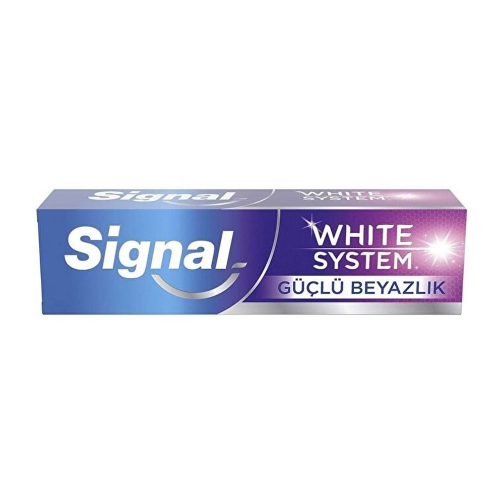 SİGNAL WHİTE SYSTEM DİŞ MACUNU GÜÇLÜ BEYAZLIK 75 ML