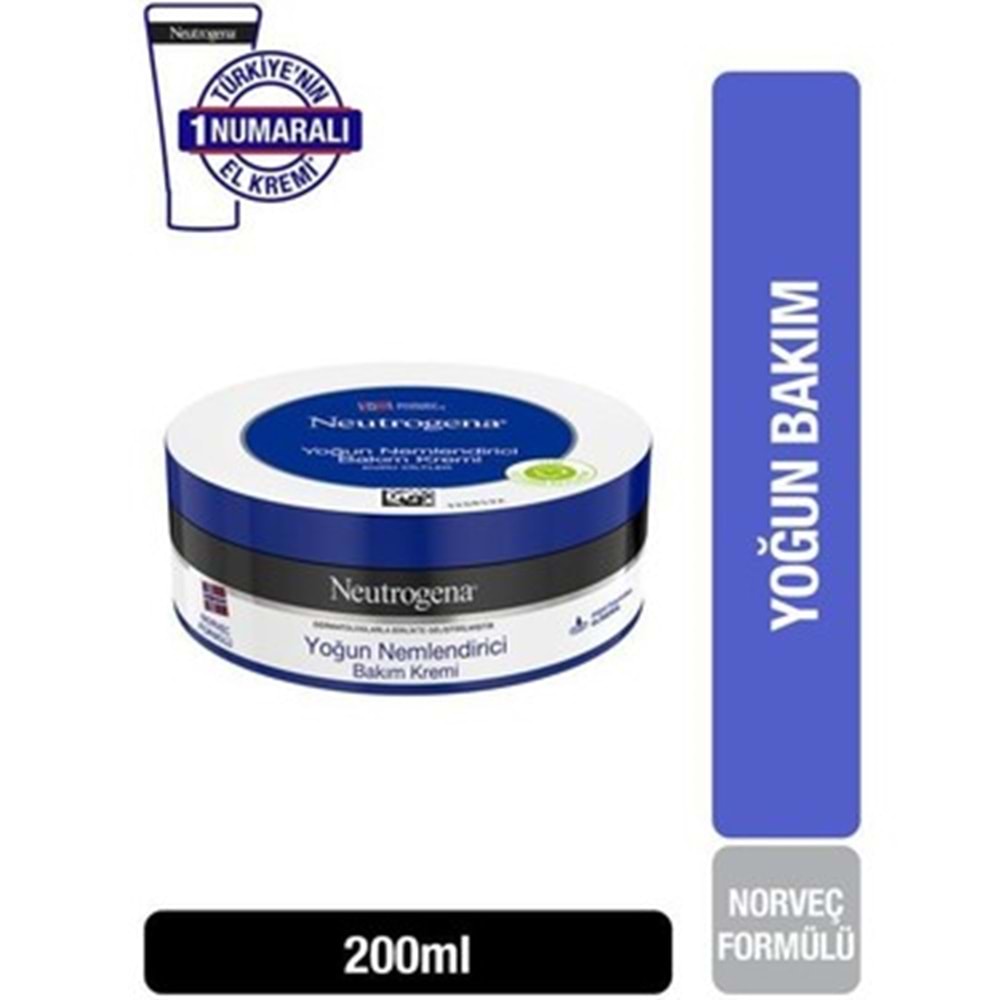 NEUTROGENA YOĞUN NEMLENDİRİCİ BAKIM KREMİ 200 ML