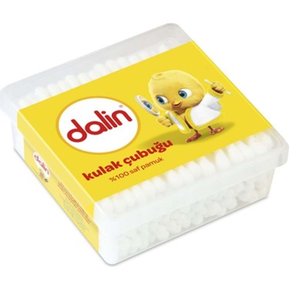 DALİN KULAK TEMİZLEME ÇUBUĞU 100'LÜ