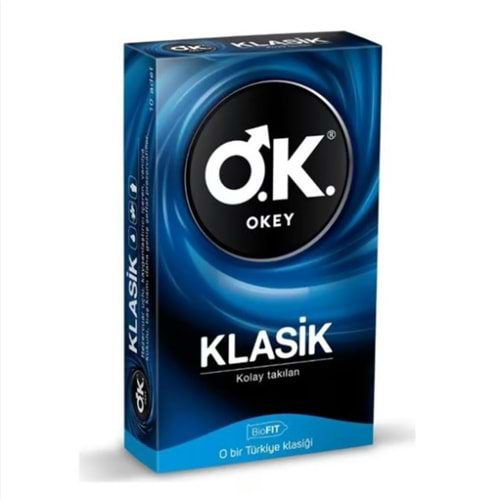 OKEY PREZERVATIF KLASİK 10 LU