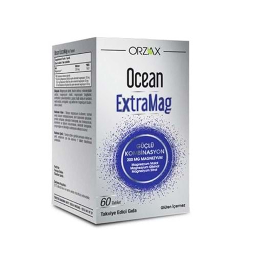 Ocean Extramag Magnezyum 60 Tablet