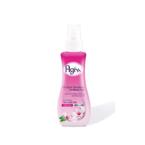 Agiss Sir Ağda Temizleme ve Masaj Yağı Sprey 150 ml