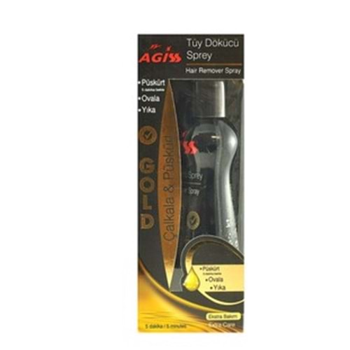 Agiss Tüy Dökücü Gold Sprey 175 ml