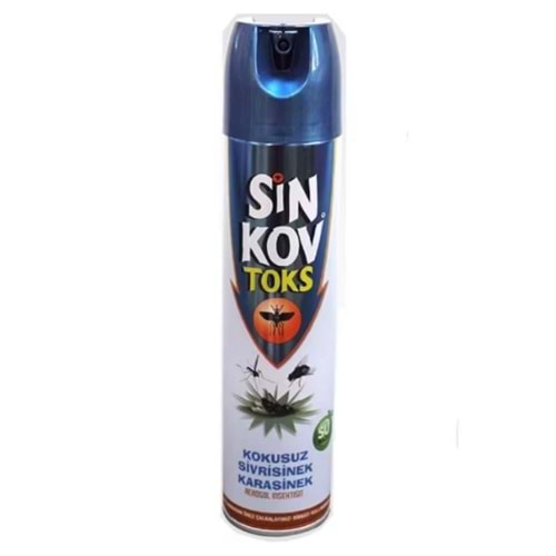 Sinkov Toks Kokusuz Su Bazlı Sivrisinek ve Karasinek Öldürücü Aerosol Sprey 300 ml