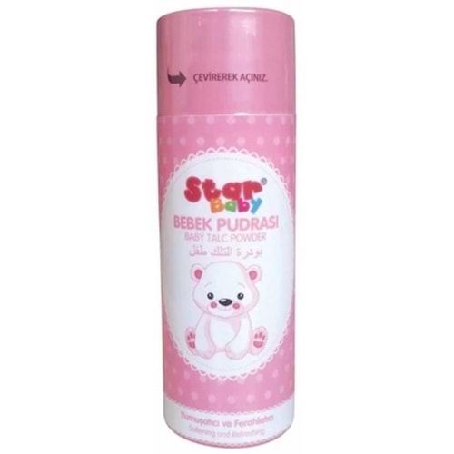 Star Baby Bebek Pudrası Pembe Kız 100 gr
