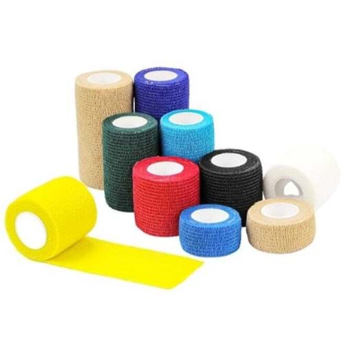 Ortholand Coban Chosive Elastik Bandaj 2,5 cm x 4,5 m - Sarı