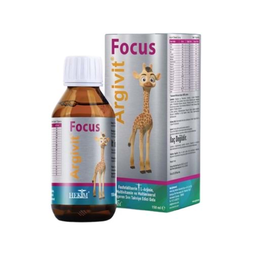 ARGİVİT FOCUS ŞURUP 150 ML