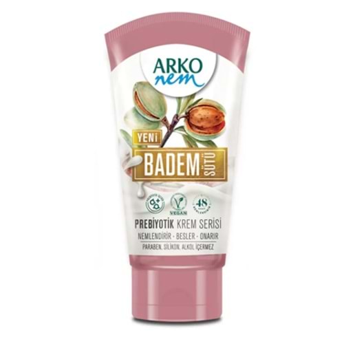 ARKO NEM PREBİYOTİK KREM SERİSİ BADEM SÜTÜ 60 ML