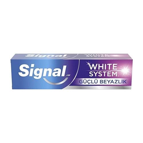SİGNAL WHİTE SYSTEM DİŞ MACUNU GÜÇLÜ BEYAZLIK 75 ML