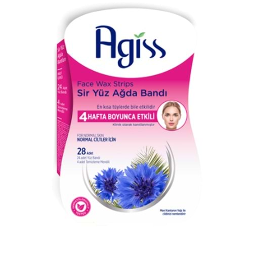 Agiss Sir Yüz Ağda Bandı 28'li Normal Ciltler