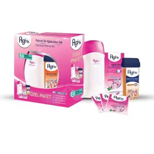 Agiss Roll-On Ağda Isıtıcılı Özel Set