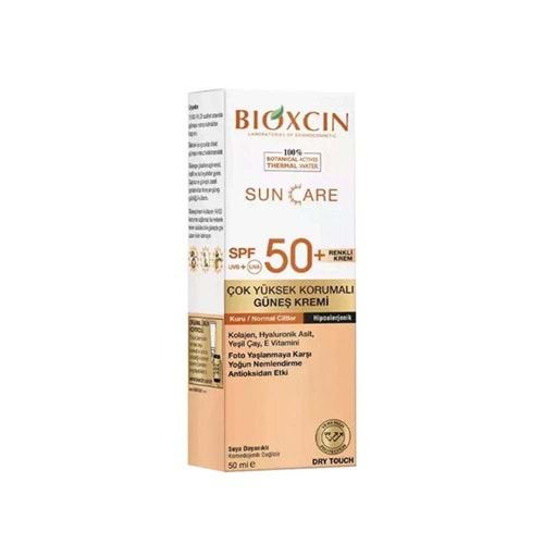 BİOXCİN GÜNEŞ KREMİ SUN CARE SPF50+ ( KURU / NORMAL CİLTLER İÇİN ) 50 ML