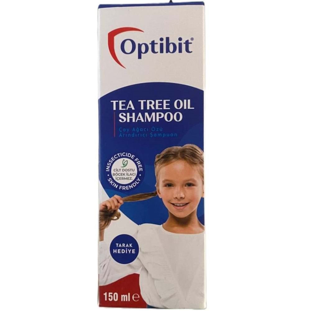 Optibit Tea Tree Oil Koruyucu Şampuan 150 ml - Tarak Hediyeli