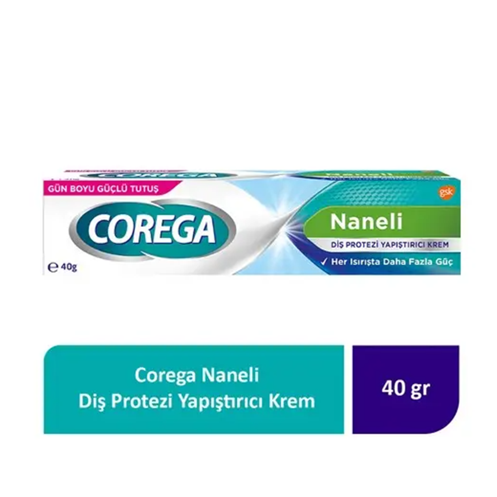 Corega Krem Yapıştırıcı Naneli 40 gr