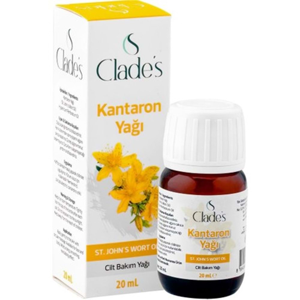 Clades Kantaron Yağı 20 ml