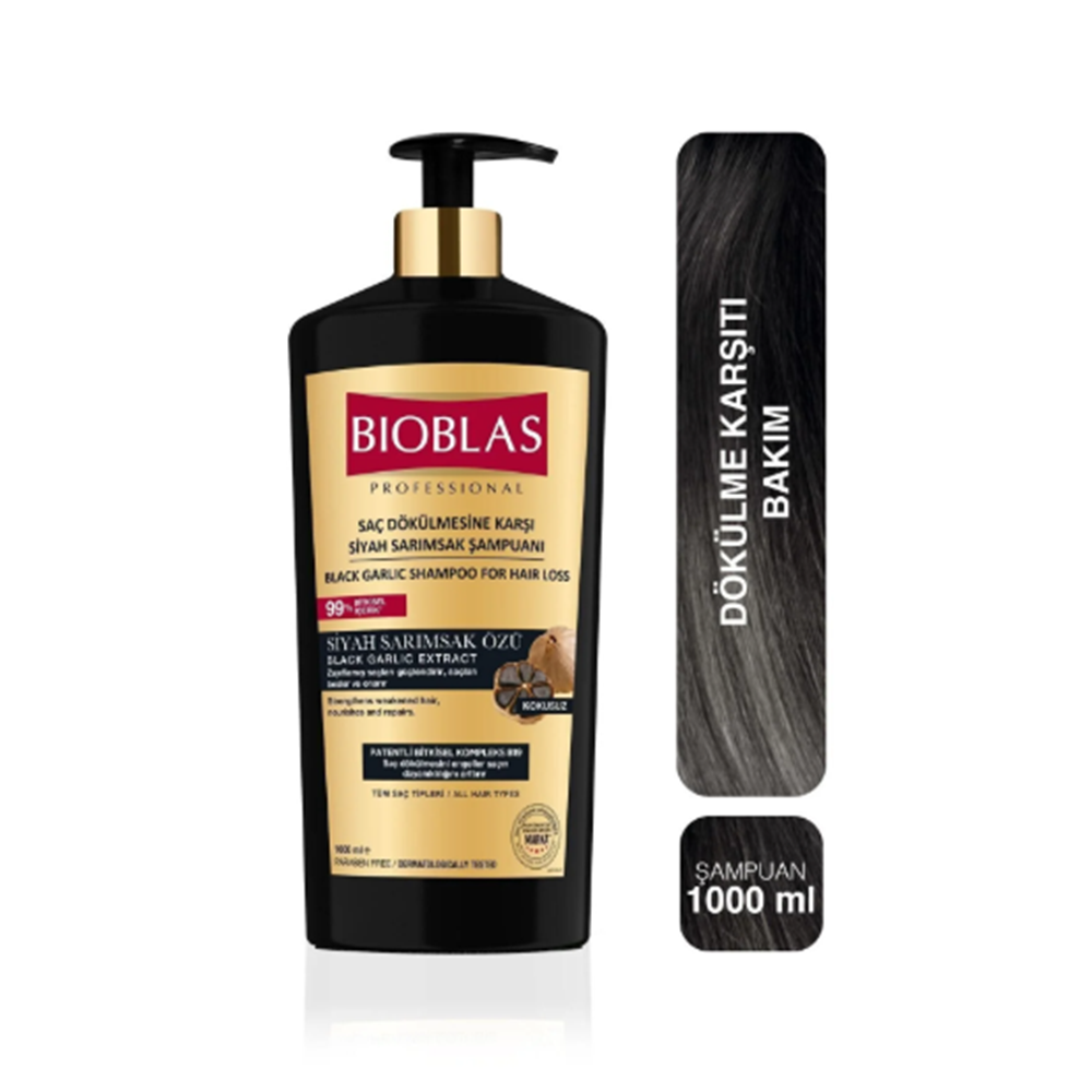 Bioblas Sarımsaklı Siyah Şampuan 1000 ml