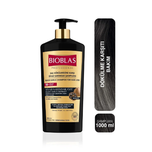 Bioblas Sarımsaklı Siyah Şampuan 1000 ml