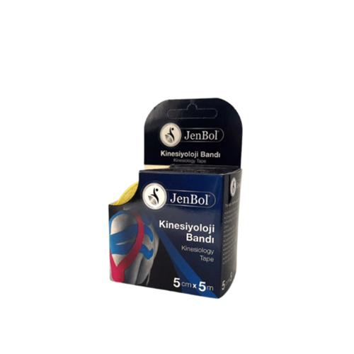 Jenbol Kinesiology Tape Ağrı Bandı 5 cm x 5 m - Sarı