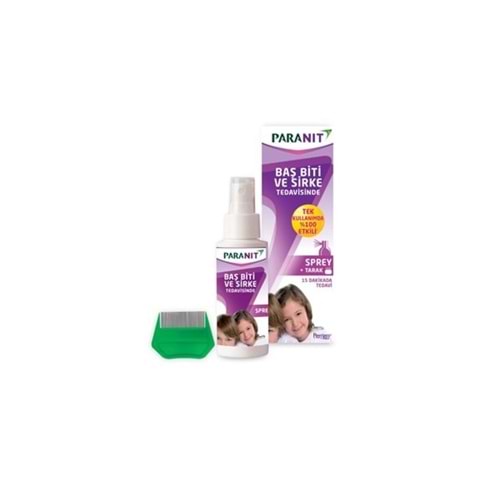 PARANİT BİT SPREYİ 100 ML ( ÇELİK TARAKLI )