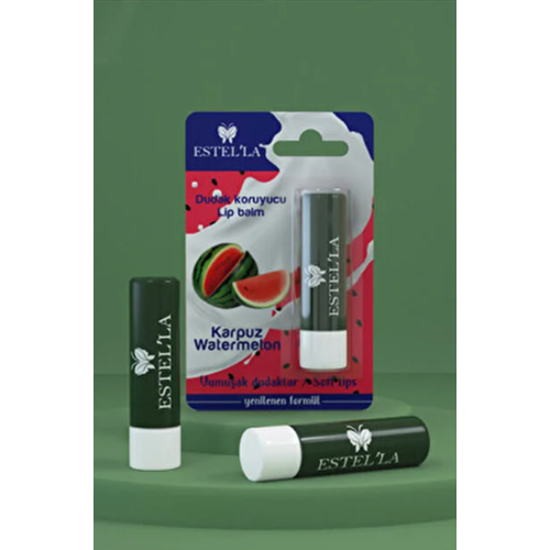 Estella Yetişkin Dudak Koruyucu Lip Balm Karpuz