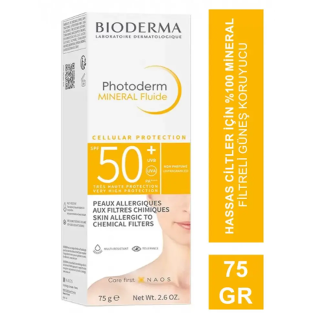 Bioderma Photoderm Mineral Fluide SPF50 75 ml